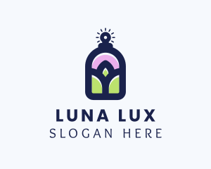 Luxe Perfume Bottle logo design