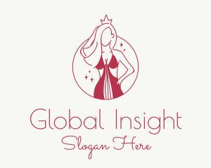 Pink Pageant Queen  logo