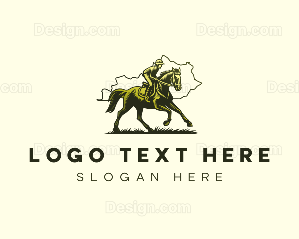 Equestrian Horse Training Logo