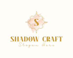 Natural Beauty Makeup Craft logo design