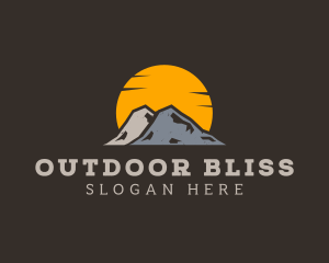 Sun Mountain Hills logo design