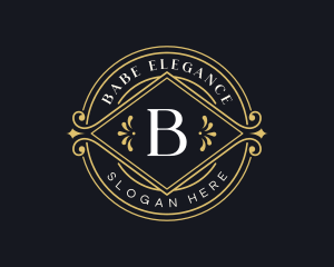 Elegant Luxury Ornament logo design