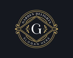 Elegant Luxury Ornament logo design