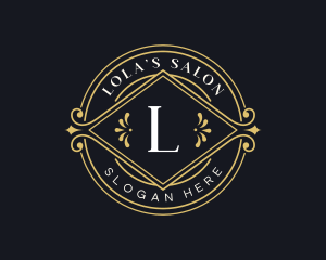 Elegant Luxury Ornament logo design