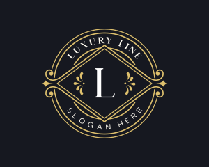 Elegant Luxury Ornament logo design