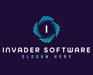 Technology Digital Software logo design