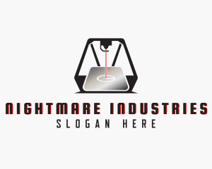 Industrial Laser Engraving logo design