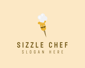 Pastry Chef Piping Bag logo design