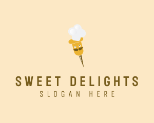 Pastry Chef Piping Bag logo design