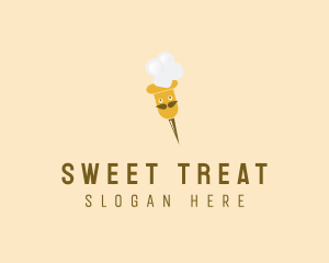 Pastry Chef Piping Bag logo design