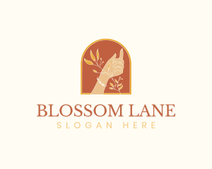 Elegant Flowers Hand logo