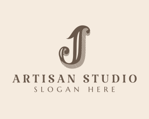Elegant Stylish Boutique Letter J logo