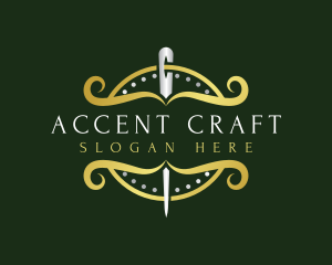 Sewing Needle Craft logo design