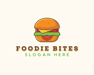 Burger Sandwich Cafe logo design