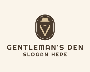 Gentleman Writer Pen logo design