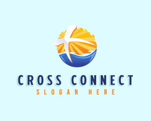 Religion Church Cross logo design