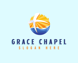 Religion Church Cross logo design