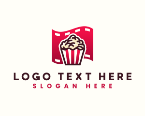 Popcorn Film Strip Media logo