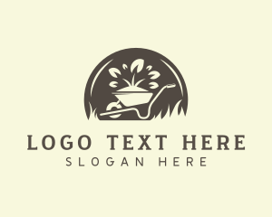 Garden Landscaping Wheelbarrow logo