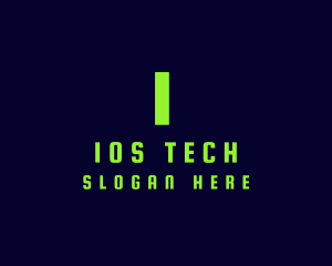 Tech Green Computer logo design