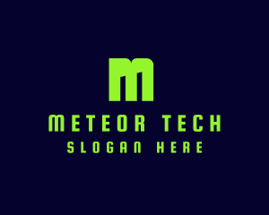 Tech Green Computer logo design