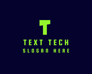 Tech Green Computer logo design