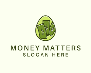 Money Egg Cash logo design