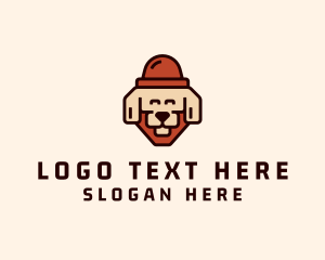 Canine Dog Hat logo