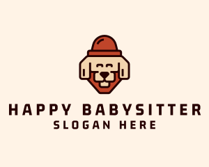 Canine Dog Hat logo design