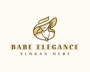 Elegant Woman Jewelry logo design