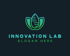 Organic Biotech Lab logo design