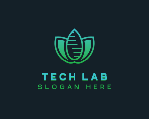 Organic Biotech Lab logo design