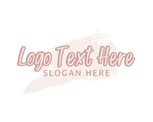 Cute Youthful Wordmark logo