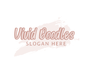 Cute Youthful Wordmark logo design