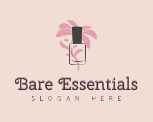 Floral Essential Oil logo design