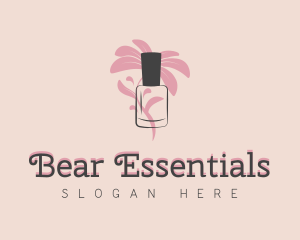 Floral Essential Oil logo design