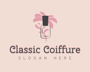 Floral Essential Oil logo design