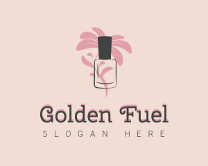 Floral Essential Oil logo design