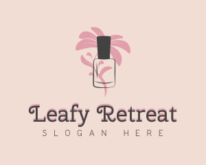 Floral Essential Oil logo design