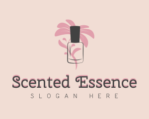 Floral Essential Oil logo design