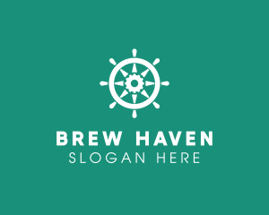 Boat Gear Helm logo design