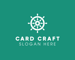 Boat Gear Helm logo design