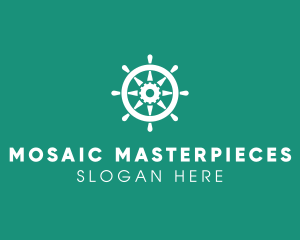 Boat Gear Helm logo design