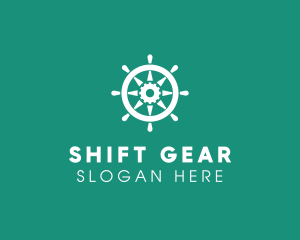 Boat Gear Helm logo design