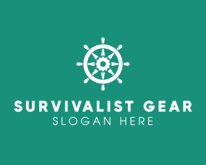 Boat Gear Helm logo design