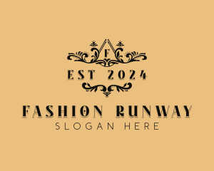 Floral Fashion Event logo design