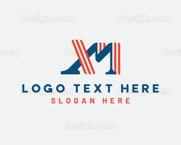 Startup Business Letter XM Logo