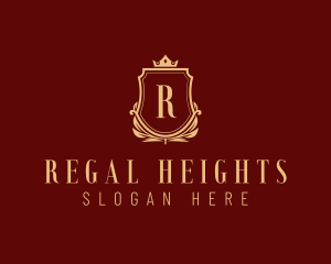 Royalty Regal Shield logo design