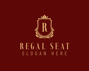 Royalty Regal Shield logo design