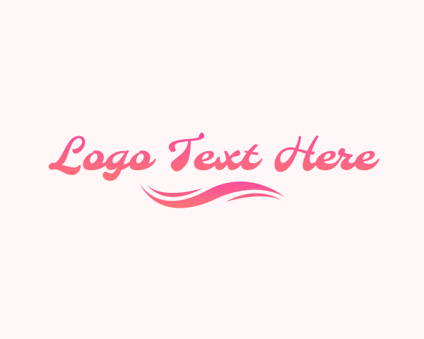 Girly logo example 3